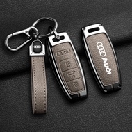 [Available]Alloy car key Case Shell for Audi A5 A6 A8 E-tron A3 A4 B9 Q3 Q5 Q7 S4 S7 TT TTS High qua