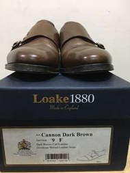 Loake 1880 雙扣 孟克鞋 UK 9 英國製