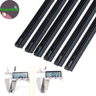 Peacellow 2Pcs Car soft rubber bone windshield wiper de refill strips 6mm 14-22'' SG