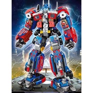 Compatible With LEGO Bricks Transformers Optimus Prime Bumblebee Mecha Car Robot And Assembling Diff