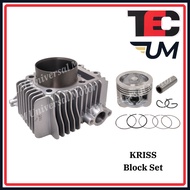 KRISS110 KRISS 110 1 2 Block Cylinder Blok Complete Set Piston Ring TEC Standard Racing 53mm 57mm 60
