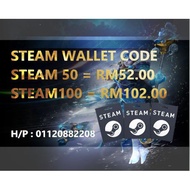 STEAM WALLET CODE / STEAM WALLET CODE REDEEM RM50 / RM100