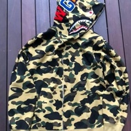 BAPE HOODIE WGM CAMO FULL ZIP