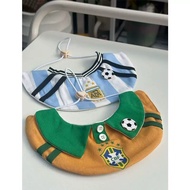 Pet Teddy Bichon Football Bib Decoration Dog Cat Saliva Towel Bib World Cup Football Peripheral Clot