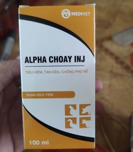 Tiêu kén tan màng kháng viêm Alpha choay 100ml - Cặp Alpha choay100ml + Speclinjec 100ml