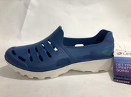 特賣會 義大利第一品牌LOTTO-男款 ROSSA 晴雨穿搭休閒鞋(台灣製造) 6836-藍  超低直購價290元
