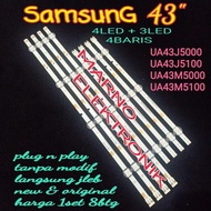 BL BACKLIGHT LED TV SAMSUNG UA43M5100AK UA 43M5100 AK UA43M5100 AK