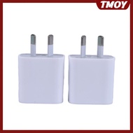TMOY AU Plug Two USB Ports Mobile Phone Charger DC 5V 2A Output Power Adapter Used