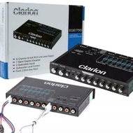 Clarion EQS755 7-Band Car Graphic Equalizer With 3.5mm RCA Aux-input