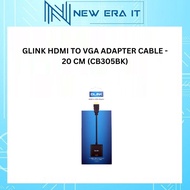 GLINK HDMI TO VGA ADAPTER CABLE - 20 CM (CB305BK)