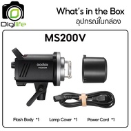 Godox Flash MS200V MS300V - 5800K - Bowen Mount - รับประกันศูนย์ Godox Thailand 3ปี / Digilife Thail