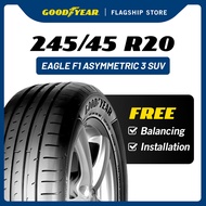 Goodyear 245/45R20 Eagle F1 Asymmetric 3 SUV Tyre For Jaguar I-Pace [Free Installation]