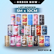 Wallpaper List Border Wall List Border Wallpaper Wall Sticker List Wall List Border PVC