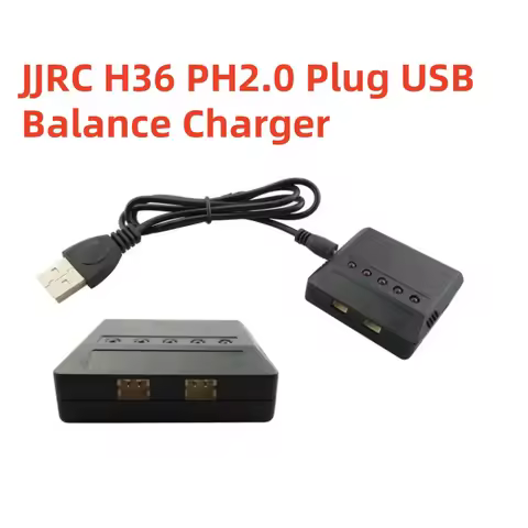 Eachine E010 PH2.0 Plug USB Balance Lipo Charger for 3.7V 150mAh Battery Charging Unit for E011 JJRC