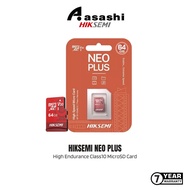 Hiksemi Neo Plus 32GB/64GB/128GB/256GB/512GB High Endurance Class10 MicroSD Card