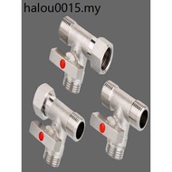 Gas Three-Way Live Ball Valve One-Point Two-Way Switch All Copper 4-Point Thickened Water Heater Joi