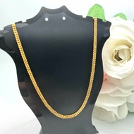 8 Gram Light Gold Betel Leaf Stacked Necklace