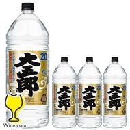 甲類焼酎 大容量 4L 送料無料 アサヒ 大五郎 20度 4000ml×1ケース/4本(004)