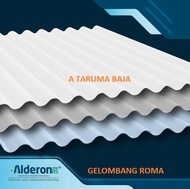 Atap Alderon RS - Gelombang Roma - SINGLE WALL CORRUGATED