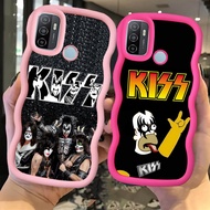 MERAH Z-56 Fashion Rock Band Red Black Pink Case Casing for OPPO A53S A11S A53 A33 Realme C75 C17
