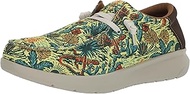 Men's Hilo Sendero Sneaker, Yellow Mojave Print/Blanket Suede, 11