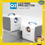 [HCM] - Q2 LCD PROJECTOR mini PROJECTOR supports 1080P resolution - King Market's