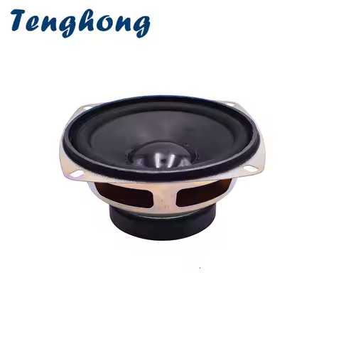 Tenghong 1pcs 4 Inch Woofer Speaker 4 Ohm 10W 8 Ohm 20W Portable Audio Bass Speaker 105MM Full Range