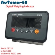 DIGITAL LOADCELL LOAD CELL INDICATOR AC 220V RS232 SANTWELL SK-210