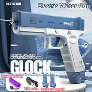 Glock Water Gun Electric Water Gun  Water Blaster Large Capacity Plastic Toy Gun Blue/Pink