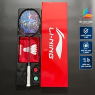 Lining Axforce 80 Badminton Racket Full Box - Includes Power String, Handle, Racket Bag