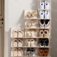 Shoe Rack Plastic Shoe Cabinet Multi-layer Rak Kasut Kayu Furniture Narrow Shoe Rack almari kasut bertutup Rak Kasut Mur