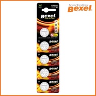 Bexel 3V mercury-free/cadmium-free coin battery pack of 5 CR-2016