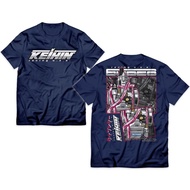 Racing Carburetor PWK Keihin Sudco T-Shirt - Herex  Combed 30s Motorcycle Distro Shirt | Purple A208