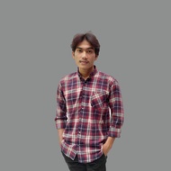 Dcash Flannel Maroon