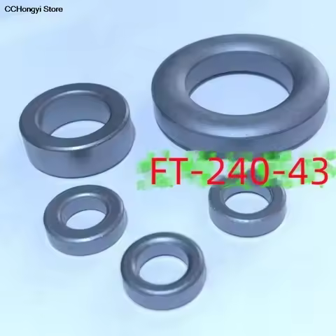 1Pcs FT240-43 FT-240-43 American RF Ferrite Magnetic Ring Shortwave Antenna Balun Magnetic Core