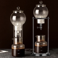 Ice Drip Coffee Maker Drip Type Filter Cold Brew Coffee Maker Set Hand Brew Ice Brew Coffee Appliance Glass Ice Drip Pot