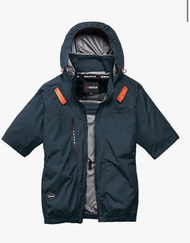 最新2026 B仔Burtle AC2096藍色短袖風扇衫