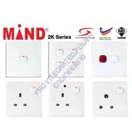 SWITCH SOCKET MIND WITH SIRIM APPROVED