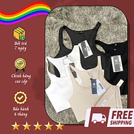 Áo Lót Bó Ép Nịt Làm Nhỏ Ngực Tomboy Thể Thao Gym Nữ Ba Lỗ Không Viền Không Gen Dây Khóa Kéo Hông Bi