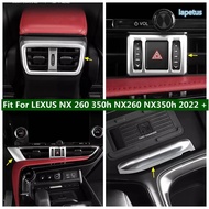 Armrest Box Air Conditioner Vent Outlet / Warning Light Cover Trim For LEXUS NX 260 350h NX260 NX350