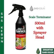 Baba Mr Ganick Scale Terminator Organic Pesticide For Mealy Bugs Whitefly Aphids Mites 有机杀虫剂 Racun Serangga Organik Non-Toxic 500ml SHS Kebun