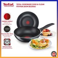 TEFAL Cook & Clean Non-Stick Frypan 28cm / Pinggan Goreng Anti-Lengket TEFAL Cook & Clean (B22506)