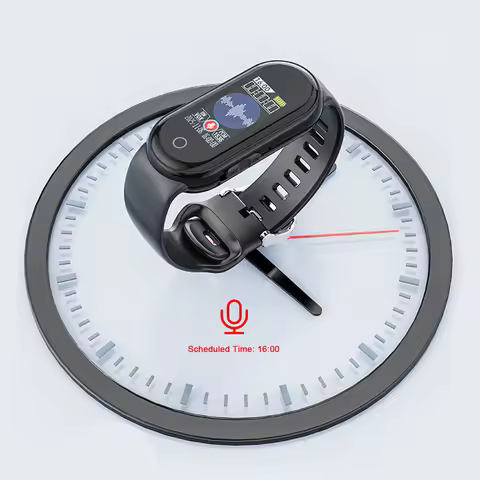 3In1 Smart High-Definition Recorder 1.05In Screen 64GB HD Audio Record Device TYPE-C Charging for Cl