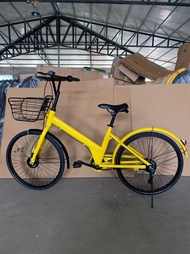 Genuine Goods Stock Small Yellow Car Shared Bicycle Same Ofo Bike Solid Tire Inflatable-Free Adult B