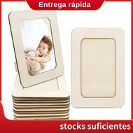 12 Pieces DIY Wood Picture Frames Standing Photo Frames For 4 X 6 In Photos,