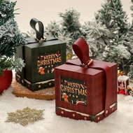 Local🇸🇬Christmas Gift Box Gift Bag Christmas Decoration Xmas Candy Box Christmas Apple Box Cookies Box