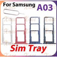 For Samsung Galaxy A03 A032 SIM Card Tray Slot Holder Phone Replacement Installation