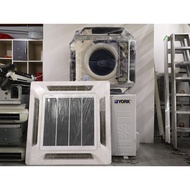York 2.5HP Cassette Type Used Aircond AC2828/KL Valley **2.0HP/2.5HP/3HP/5HP is Available here**