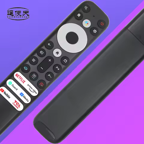 RC902V FMR1 Android BT Voice Remote for TCL 43C639 65/75R635 C645 43S446 42S6500 65P735K 32/40S330 4
