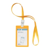 [Zada] Larnyard 54x90mm Portarit ID Card HolderBANTEX mango 8865 64